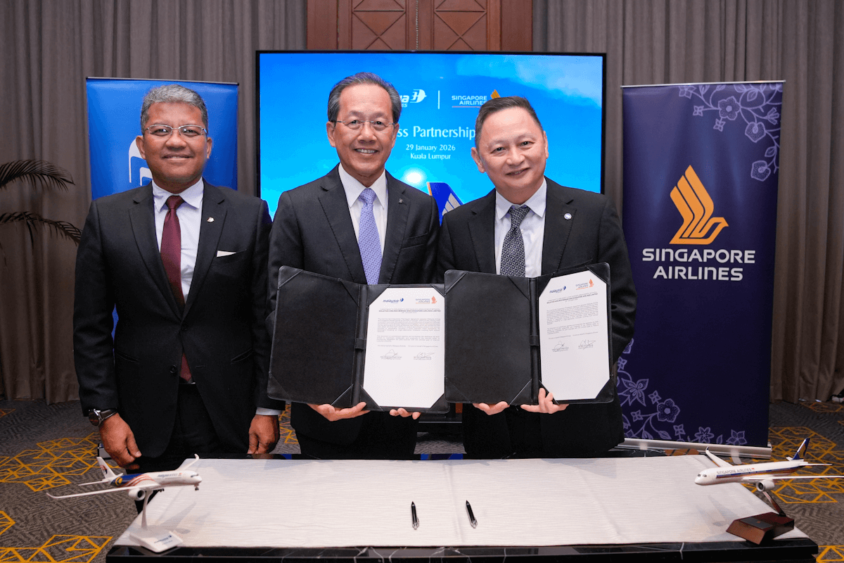 Image for Malaysia Airlines and Singapore Airlines collaboration