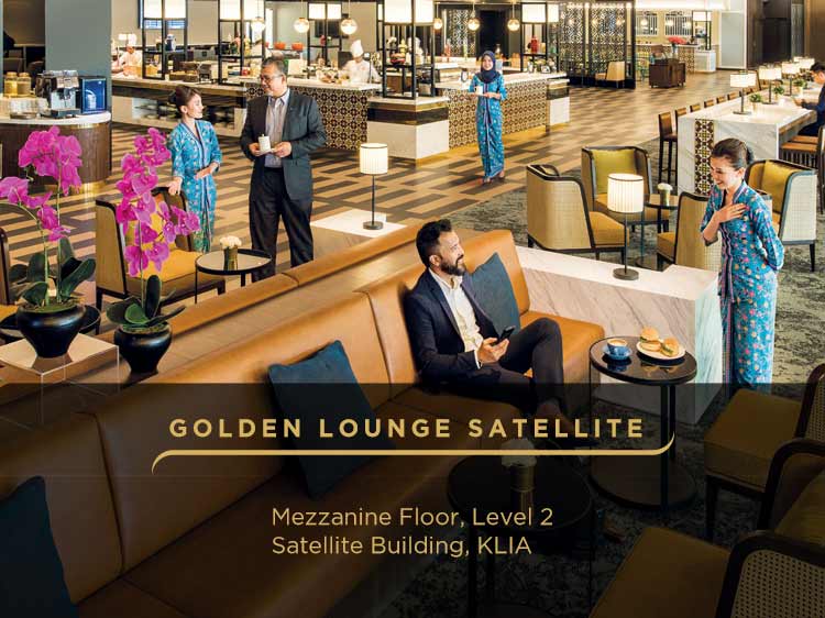 Golden Lounge Unwind & Experience Malaysian Hospitality