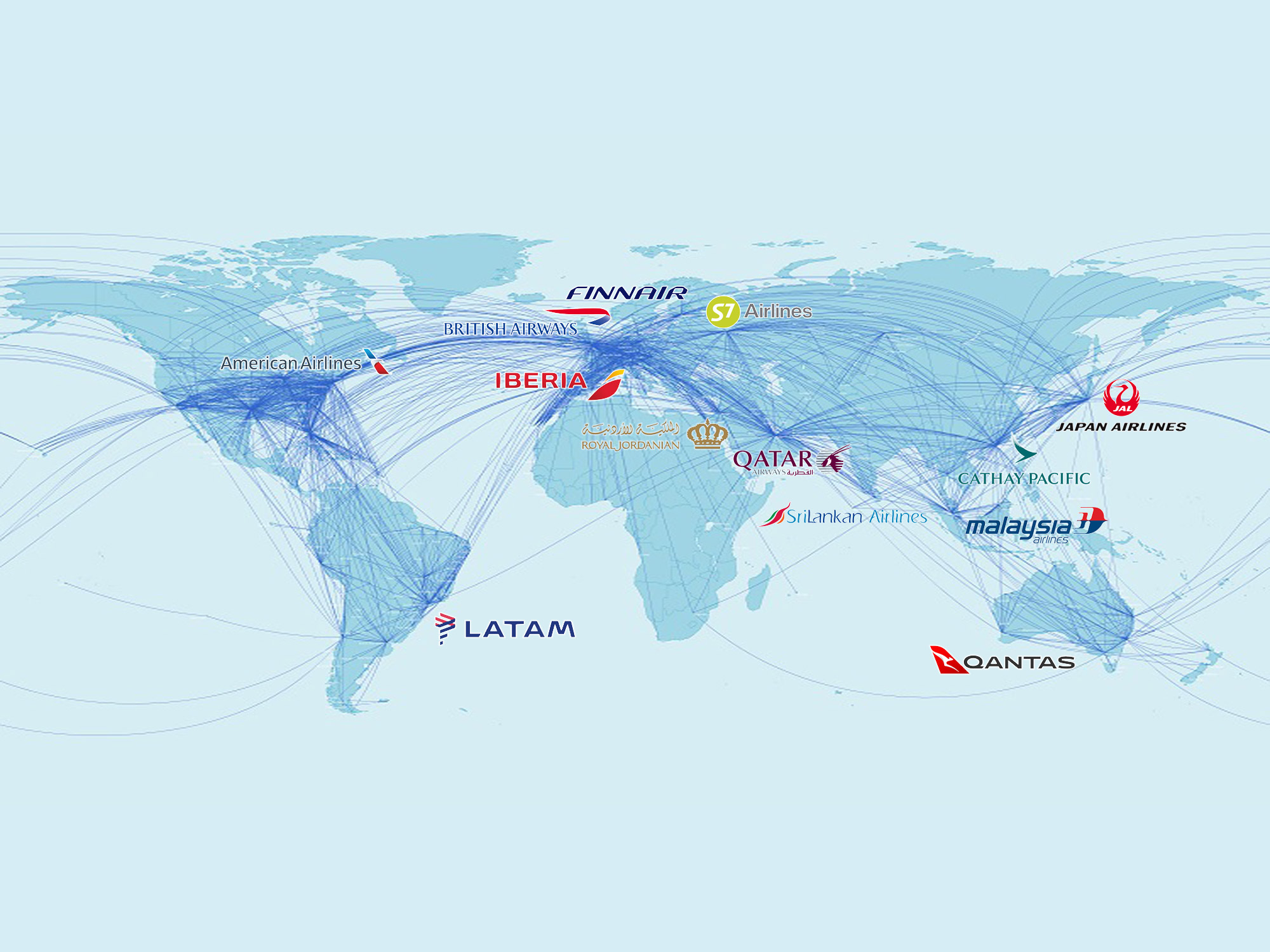 Route Map Of Malaysia Airlines Maps Of The World