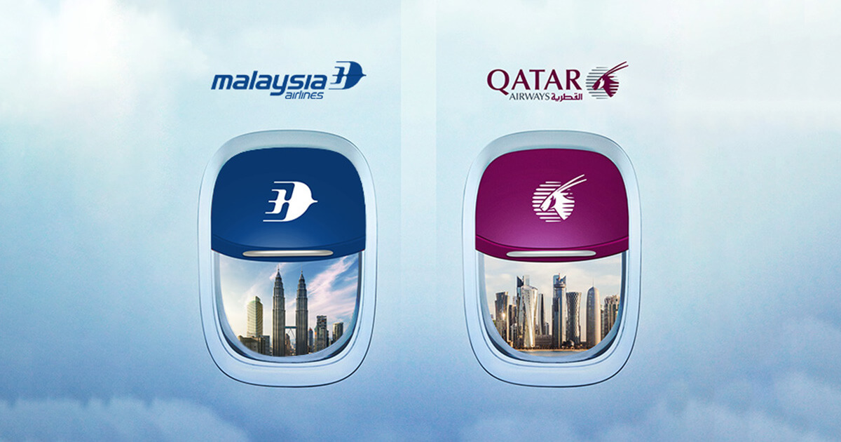 Strategic Cooperation with Qatar Airways Malaysia Airlines