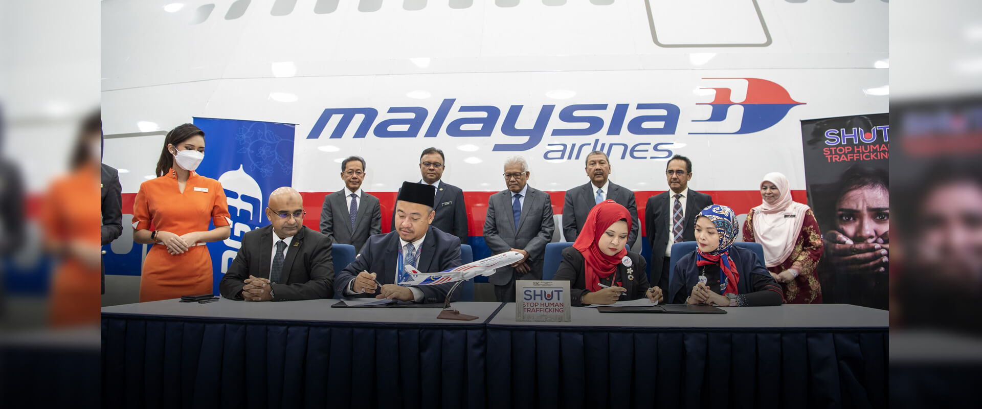 Partnership with SHUT to End Human Trafficking Malaysia Airlines News