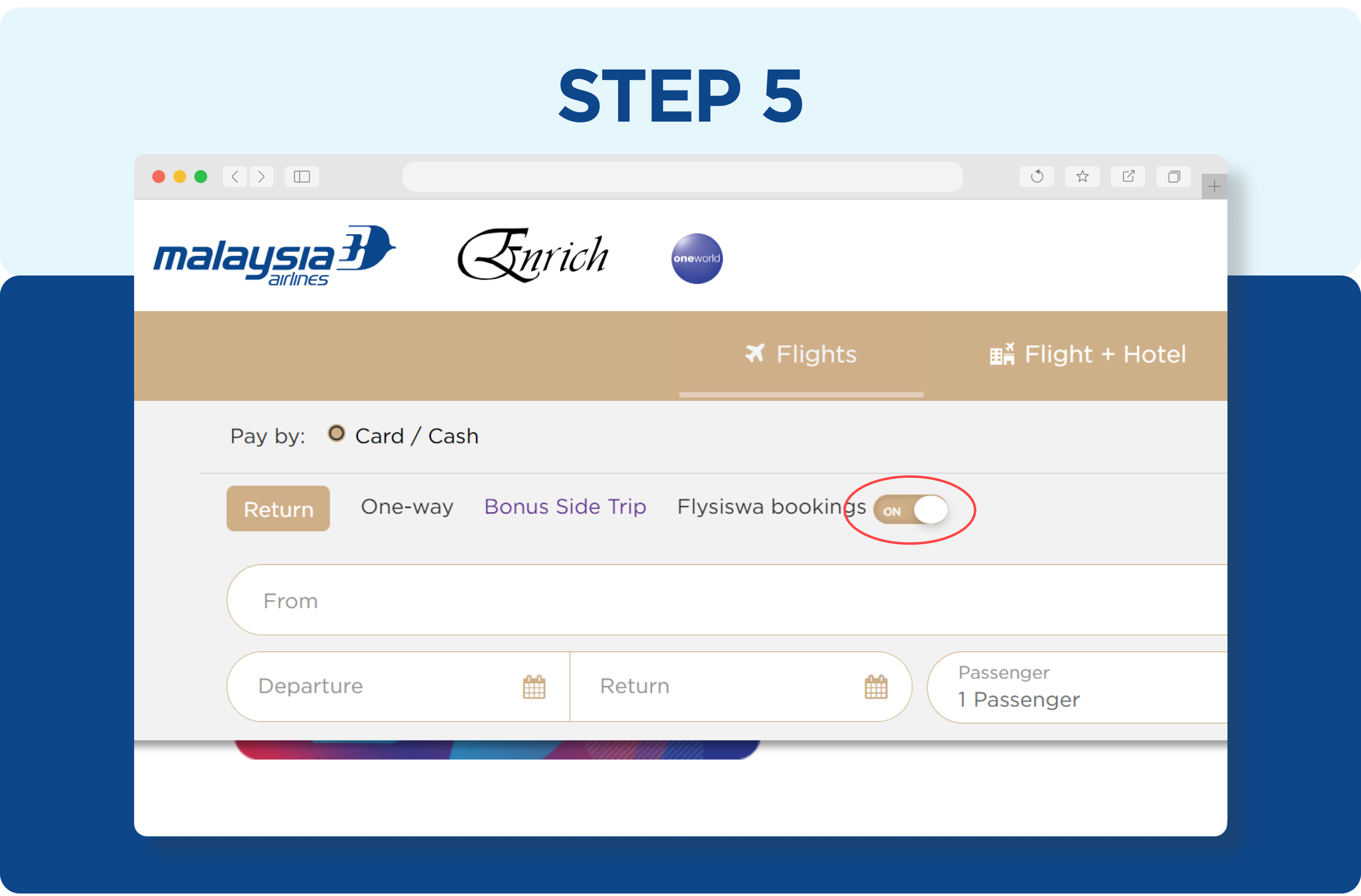 Get started on your travels with an MYR 300 flight voucher!
